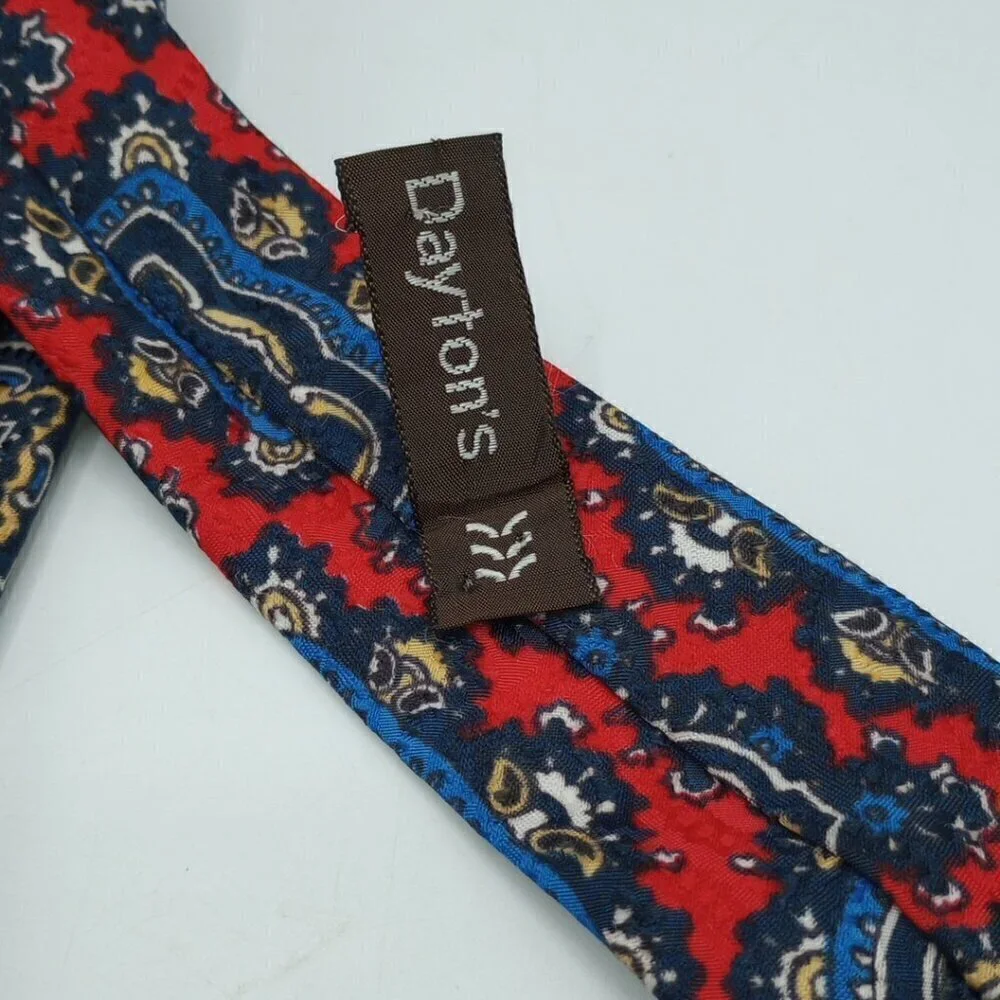 Grenada Multi Colored Abstract Patterned Men's Tie - 55